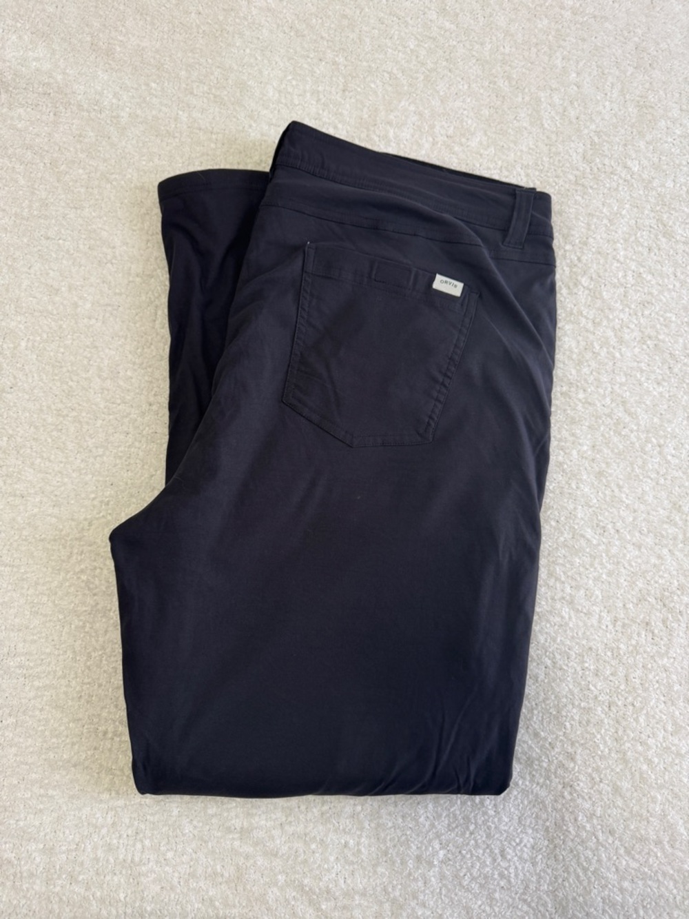 Orvis Black Men’s Fleece Lined Pants